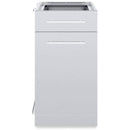 Broil King Stainless Steel 1 Door & 1 Drawer Cabinet 802300 IMAGE 1