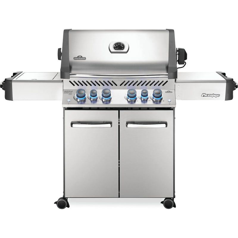 Napoleon 80,000 BTU Series Prestige® 500 RSIB Liquid Propane Gas Grill with Infrared Side and Rear Burners P500RSIBPSS-3 IMAGE 1