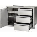  Napoleon Outdoor Kitchen Components Storage Drawer(s) BI-3624-1D3DR IMAGE 1