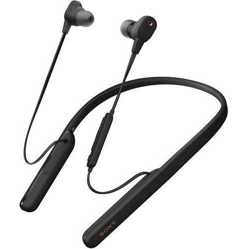 Sony Bluetooth In-Ear Active Noise-Canceling Headphones with Built-in Microphone WI-1000XM2/B IMAGE 1