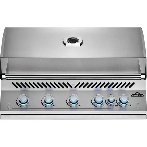 Napoleon 78,000 BTU Built-in Natural Gas Grill with Infrared Rear Burner BIG38RBNSS IMAGE 1