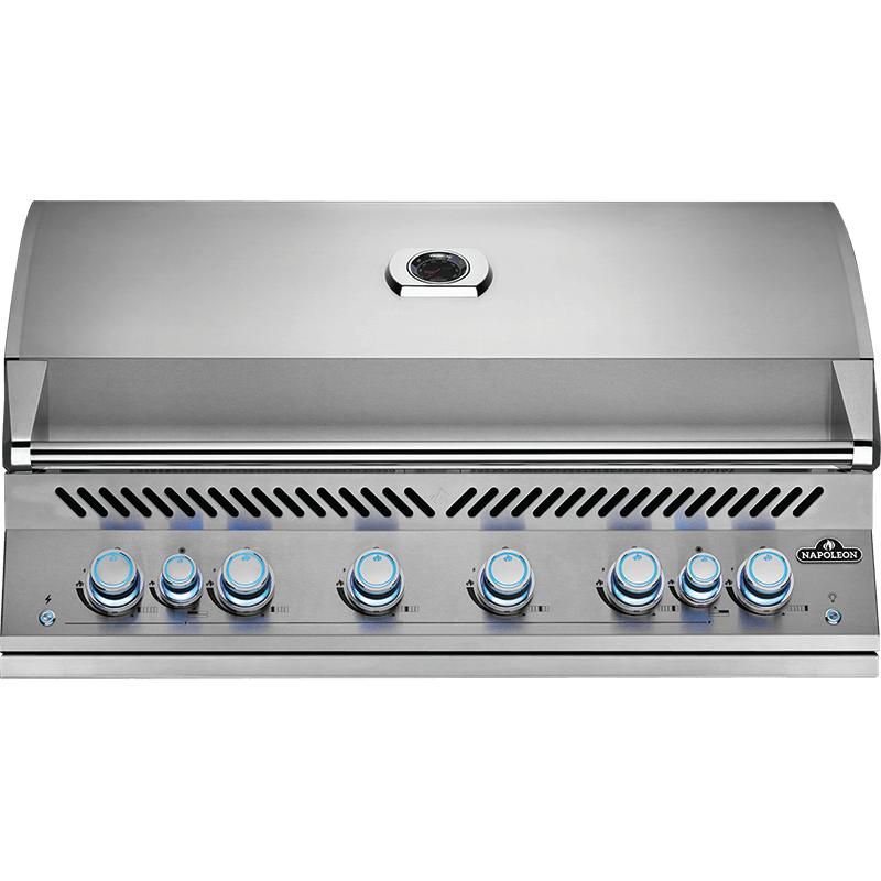 Napoleon 108,000 BTU Built-in Natural Gas Grill with Infrared Rear Burner BIG44RBNSS IMAGE 1
