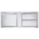  Napoleon Outdoor Kitchen Components Drawer & Door Center BI-4216-1D2DR IMAGE 1