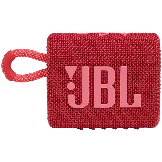 JBL Bluetooth Waterproof Portable Speaker JBLGO3REDAM IMAGE 1