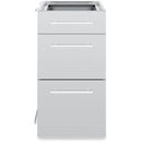 Broil King Stainless Steel 3 Drawer Cabinet 802500 IMAGE 1