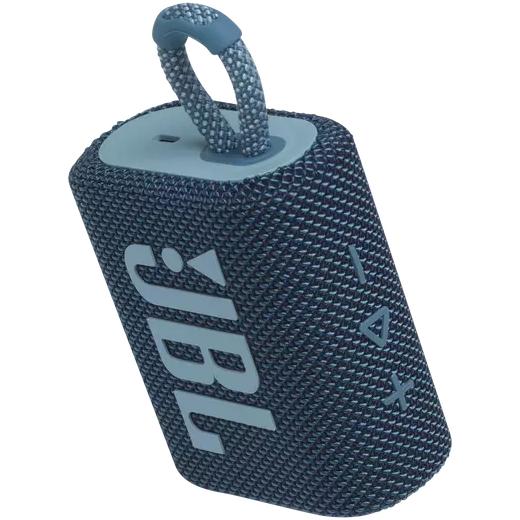 JBL Bluetooth Waterproof Portable Speaker JBLGO3BLUAM IMAGE 4
