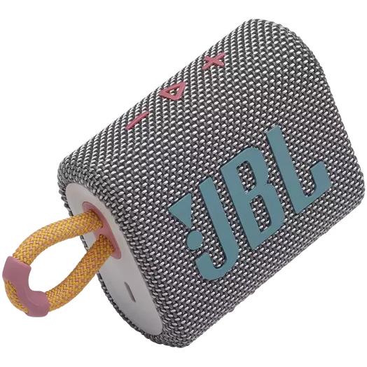 JBL Bluetooth Waterproof Portable Speaker JBLGO3GRYAM IMAGE 5