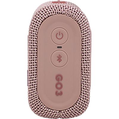 JBL Bluetooth Waterproof Portable Speaker JBLGO3PINKAM IMAGE 7