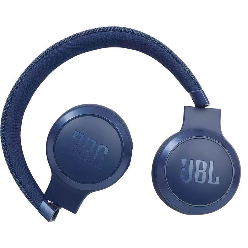 JBL Wireless On-Ear Headphones with Built-in Microphone JBLLIVE460NCBLUAM IMAGE 4