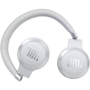 JBL Wireless On-Ear Headphones with Built-in Microphone JBLLIVE460NCWHTAM IMAGE 4