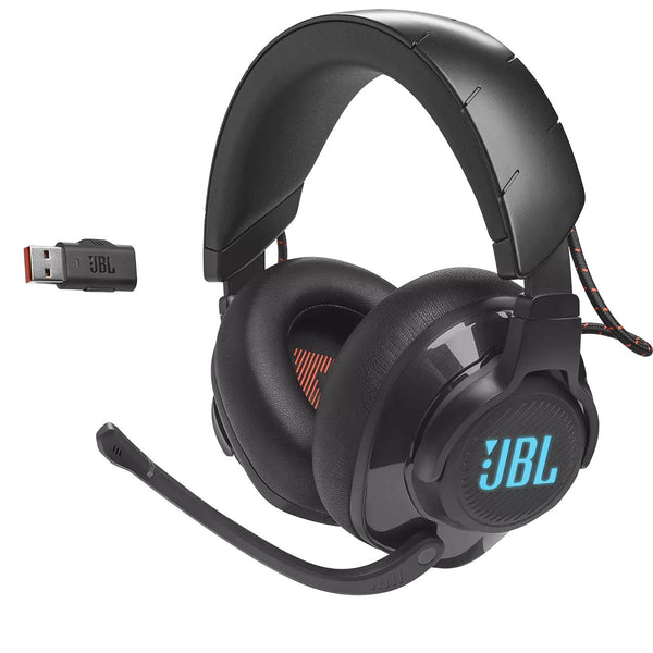 JBL Wireless Over-the-Ear Gaming Headphones with Microphone JBLQUANTUM610BLKAM IMAGE 1