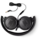  JBL On-Ear Headphones with Microphone JBLT500BLKAM IMAGE 3