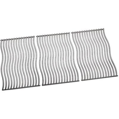 Napoleon Three Cast Stainless Steel Cooking Grids for Rogue® 625 Models S83022 IMAGE 1