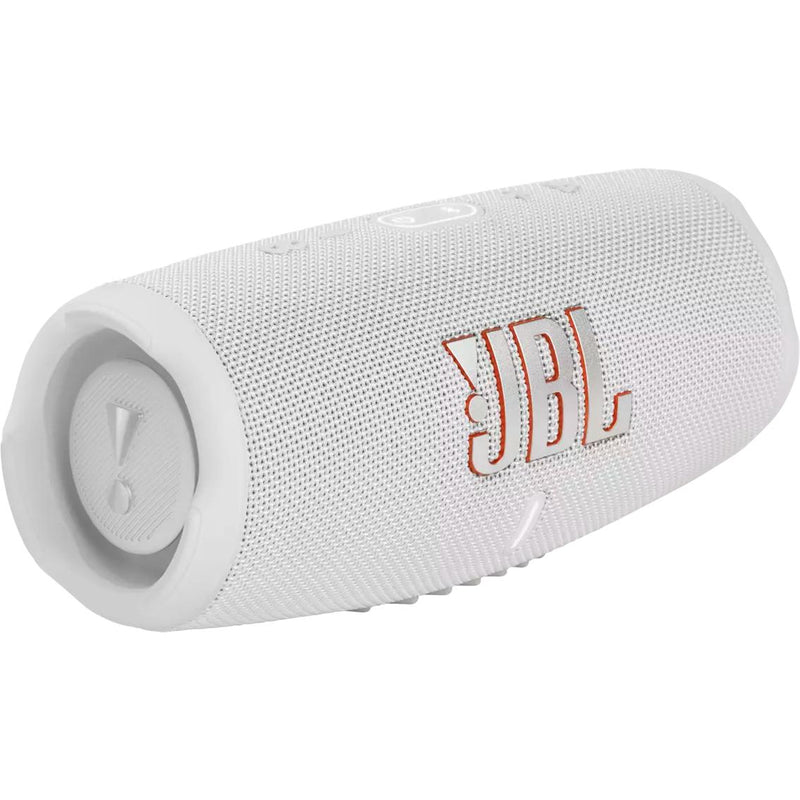 JBL Bluetooth 30-Watt Waterproof Portable Speaker JBLCHARGE5WHTAM IMAGE 2