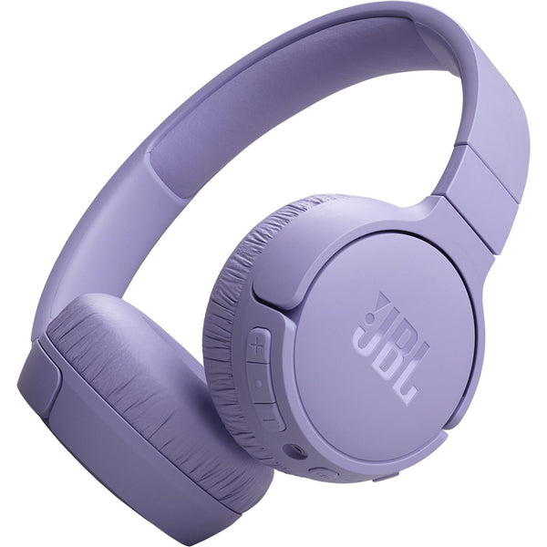 JBL Bluetooth Over-the-Ear Headphones with Microphone JBLT670NCPURAM IMAGE 1