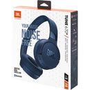 JBL Bluetooth Over-the-Ear Headphones with Microphone JBLT670NCBLUAM IMAGE 12