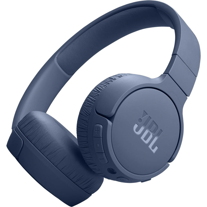 JBL Bluetooth Over-the-Ear Headphones with Microphone JBLT670NCBLUAM IMAGE 1