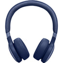  JBL Bluetooth Over-the-Ear Headphones with Microphone JBLLIVE670NCBLUAM IMAGE 2