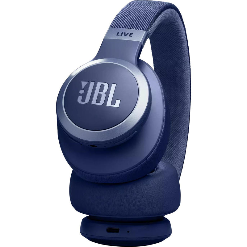 JBL Bluetooth Over-the-Ear Headphones with Microphone JBLLIVE770NCBLUAM IMAGE 6