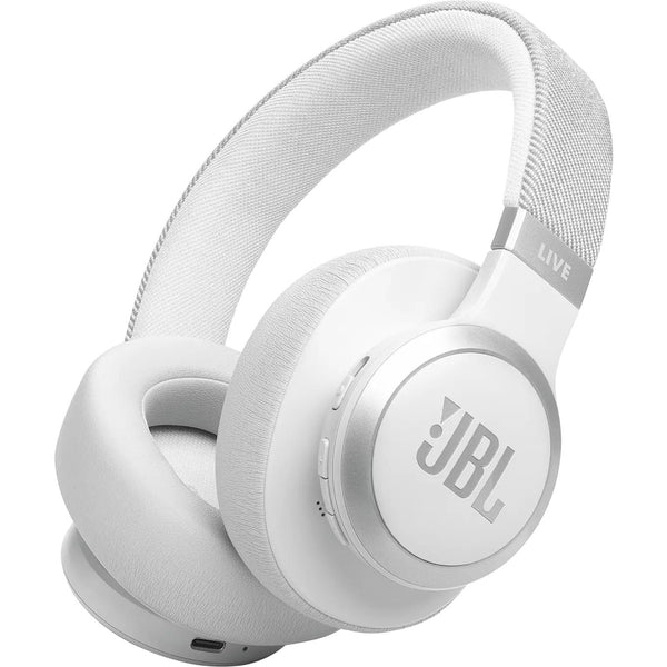 JBL Bluetooth Over-the-Ear Headphones with Microphone JBLLIVE770NCWHTAM IMAGE 1