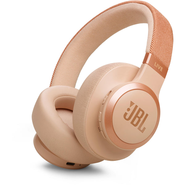 JBL Bluetooth Over-the-Ear Headphones with Microphone JBLLIVE770NCSATAM IMAGE 1