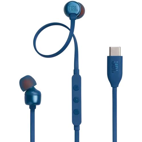 JBL In-Ear Headphones with Microphone JBLT310CBLU IMAGE 1