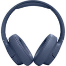 JBL Bluetooth Over-the-Ear Headphones with Microphone JBLT720BTBLUAM IMAGE 2