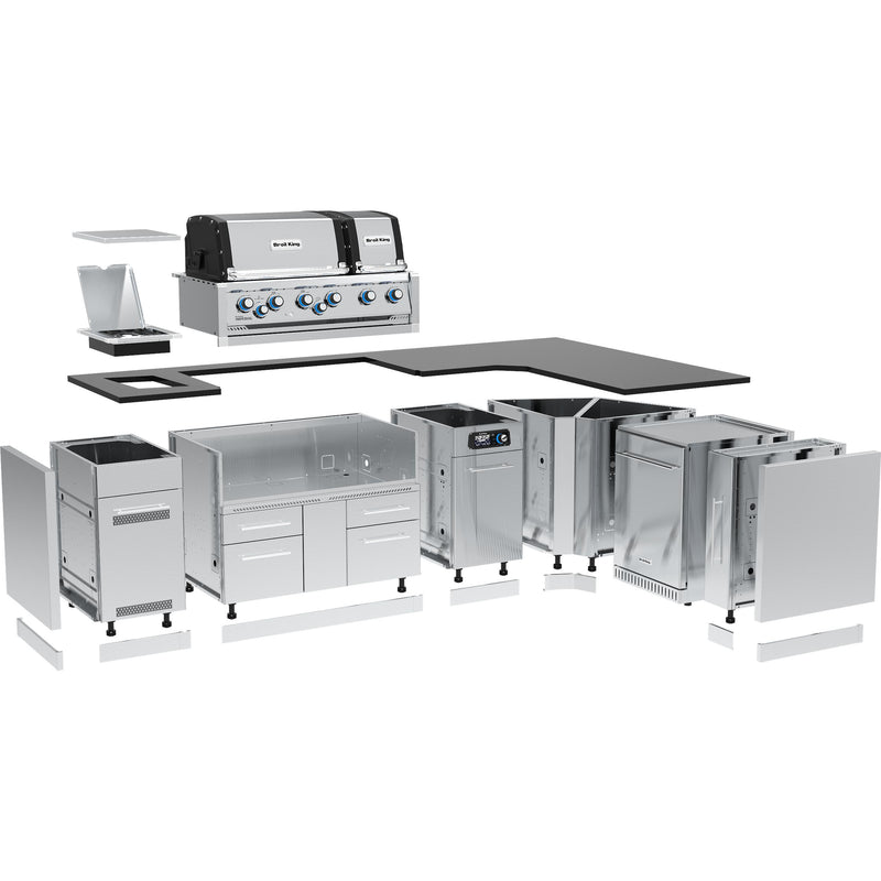 Broil King Imperial QS 690iG Island Gas Grill - Liquid Propane 697844G IMAGE 2