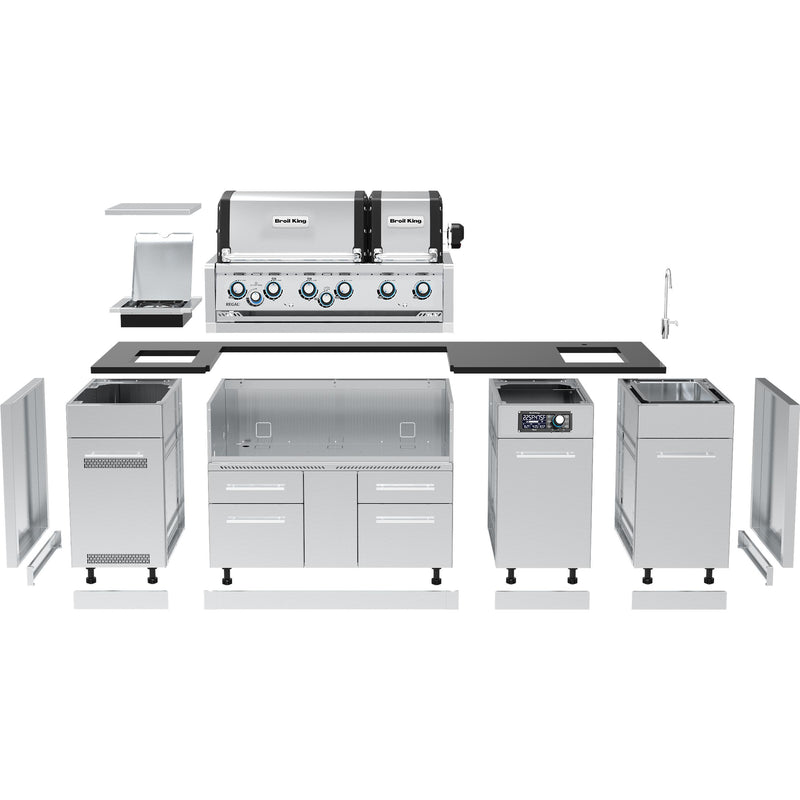 Broil King Imperial QS 690iE Island Gas Grill - Liquid Propane 697844E IMAGE 2