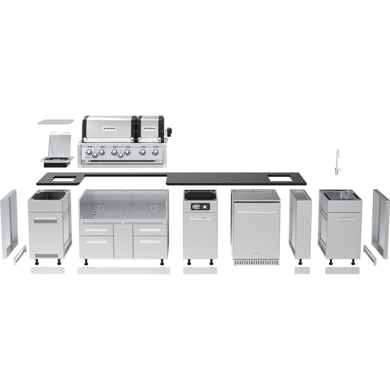 Broil King Imperial QS 690iH Island Gas Grill - Liquid Propane 697844H IMAGE 2