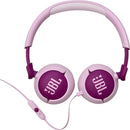  JBL On-Ear Kid Headphones with Microphone JBLJR320PURAM IMAGE 5