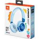  JBL Wireless On-Ear Kids Headphones with Microphone JBLJR320BTBLUAM IMAGE 7
