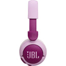  JBL Wireless On-Ear Kids Headphones with Microphone JBLJR320BTPURAM IMAGE 4