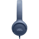  JBL On-Ear Headphones with Microphone JBLT520CBLUAM IMAGE 4