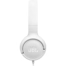  JBL On-Ear Headphones with Microphone JBLT520CWHTAM IMAGE 4