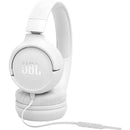  JBL On-Ear Headphones with Microphone JBLT520CWHTAM IMAGE 8