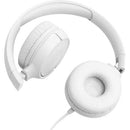  JBL On-Ear Headphones with Microphone JBLT520CWHTAM IMAGE 9