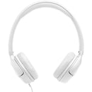  JBL Wired On-Ear Headphones with Microphone JBLT530WHTAM IMAGE 2