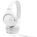  JBL Wired On-Ear Headphones with Microphone JBLT530WHTAM IMAGE 5