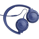  JBL Wired On-Ear Headphones with Microphone JBLT530BLUAM IMAGE 3