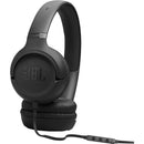  JBL Wired On-Ear Headphones with Microphone JBLT530CBLKAM IMAGE 5
