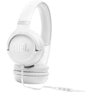  JBL Wired On-Ear Headphones with Microphone JBLT530CWHTAM IMAGE 5