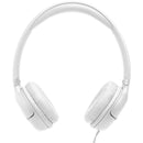  JBL Wired On-Ear Headphones with Microphone JBLT530CWHTAM IMAGE 6