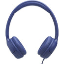  JBL Wired On-Ear Headphones with Microphone JBLT530CBLUAM IMAGE 6