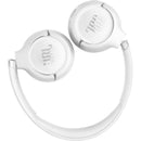  JBL Bluetooth On-Ear Headphones with Microphone JBLT530BTWHTAM IMAGE 3