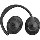  JBL Bluetooth Over-the-Ear Headphones with Microphone JBLT780NCBLKAM IMAGE 3