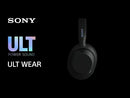  Sony Wireless Over-the-Ear Headphones with Microphone WHULT900N/B EXTERNAL_VIDEO 1