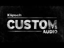 Klipsch 50-Watt In-Ceiling Speaker 1014142 EXTERNAL_VIDEO 1
