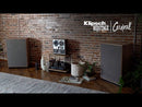 Klipsch Cornwall Version IV 100-Watt Floorstanding Speaker - Black CWALLIVB EXTERNAL_VIDEO 3