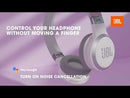 JBL Wireless On-Ear Headphones with Built-in Microphone JBLLIVE460NCWHTAM EXTERNAL_VIDEO 1